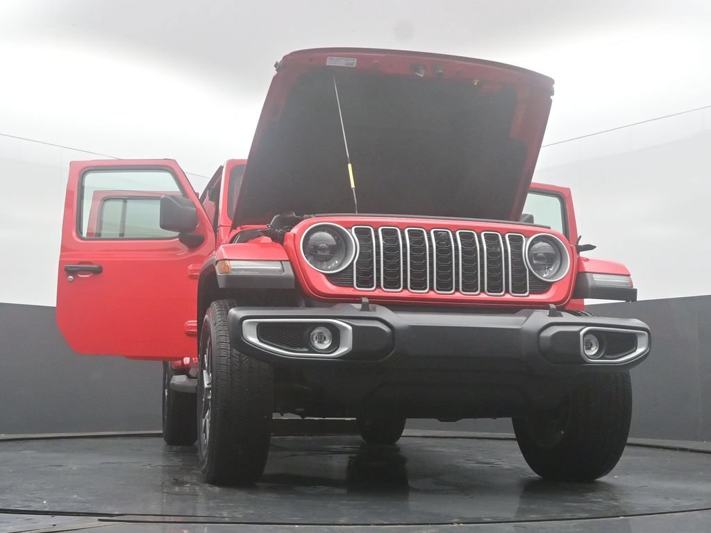 Used 2024 Jeep Wrangler Unlimited Sahara w/ Technology Group AWD/4WD image 62