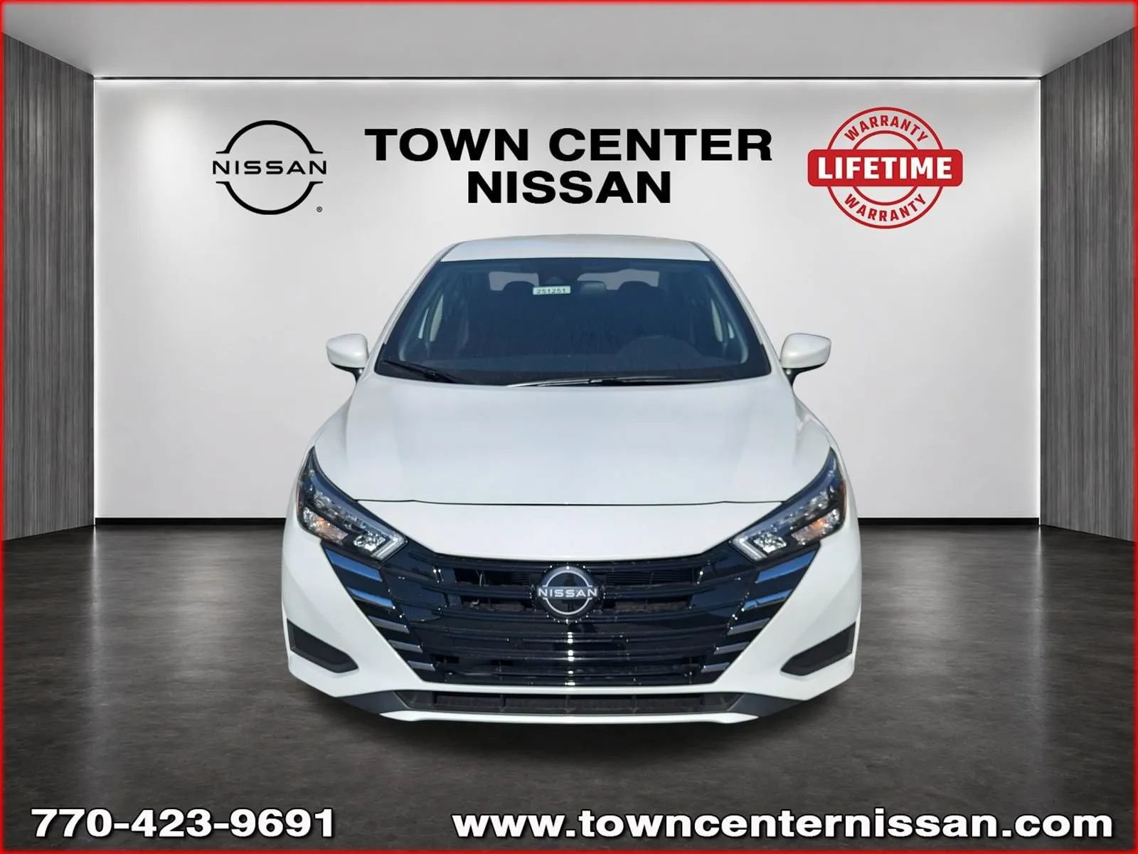 New 2025 Nissan Versa SV w/ Trunk Package FWD image 3