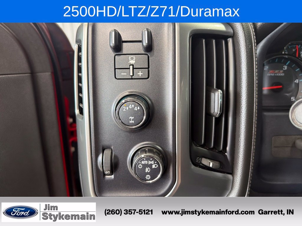 Used 2017 Chevrolet Silverado 2500 LTZ w/ Duramax Plus Package AWD/4WD image 19