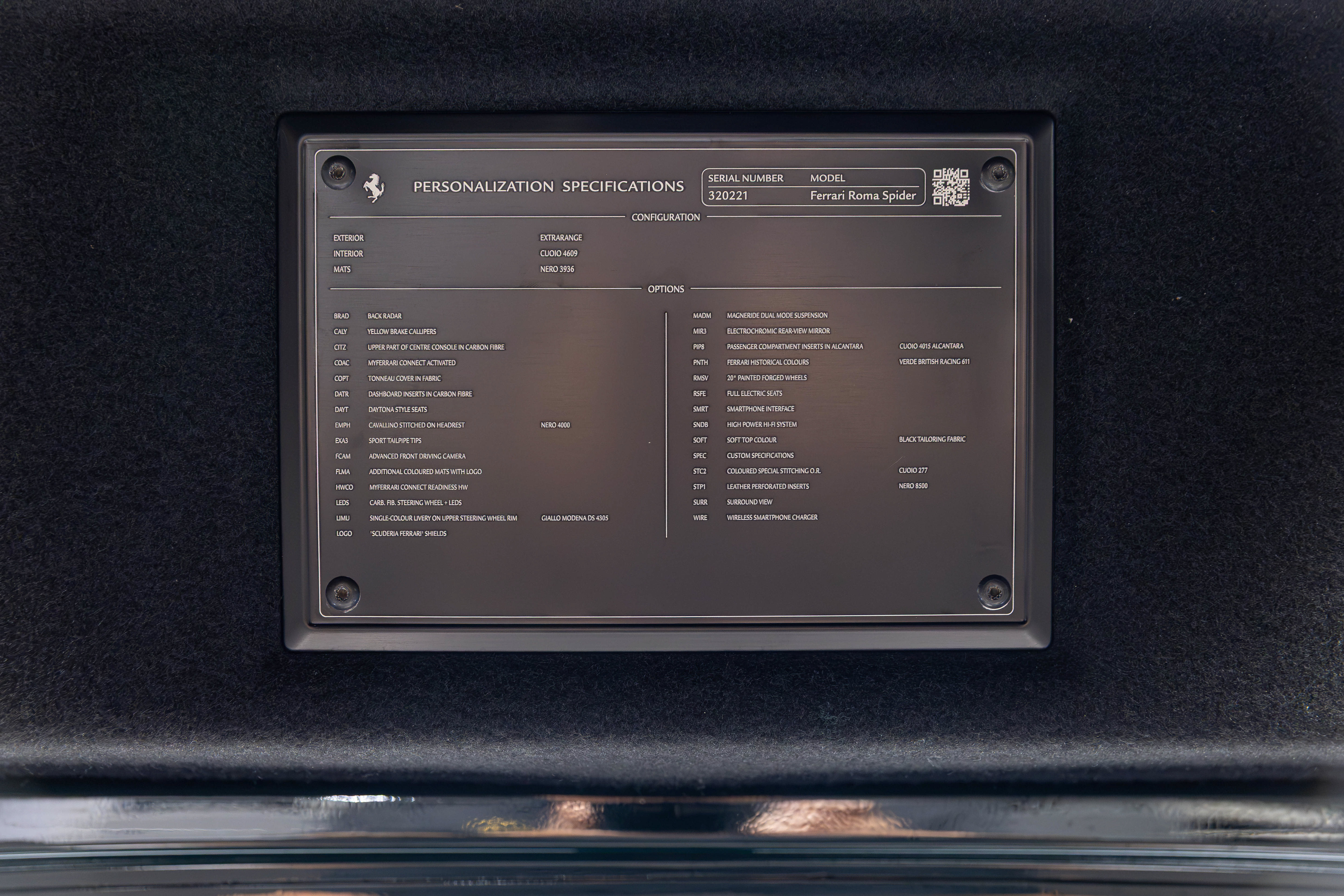 Certified 2025 Ferrari Roma Spider RWD image 54