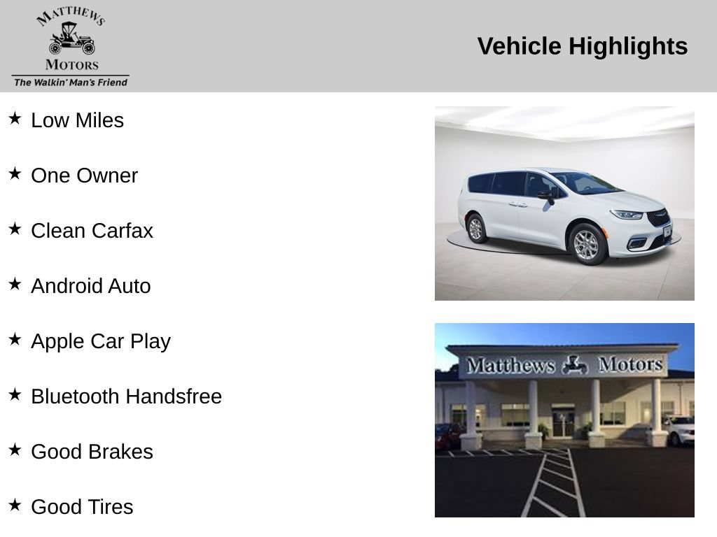 Used 2025 Chrysler Pacifica Select FWD image 14