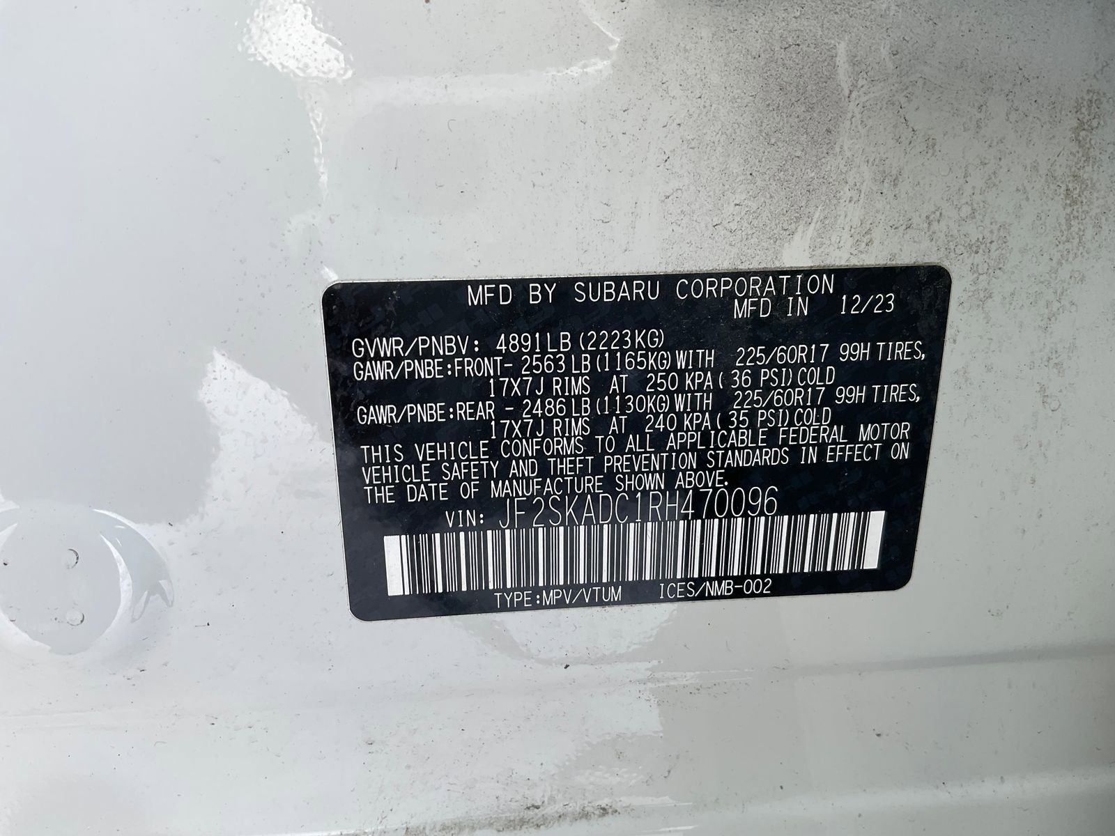 Certified 2024 Subaru Forester Premium image 41