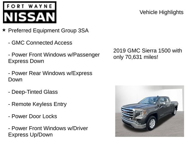 Used 2019 GMC Sierra 1500 SLE w/ SLE Value Package image 8