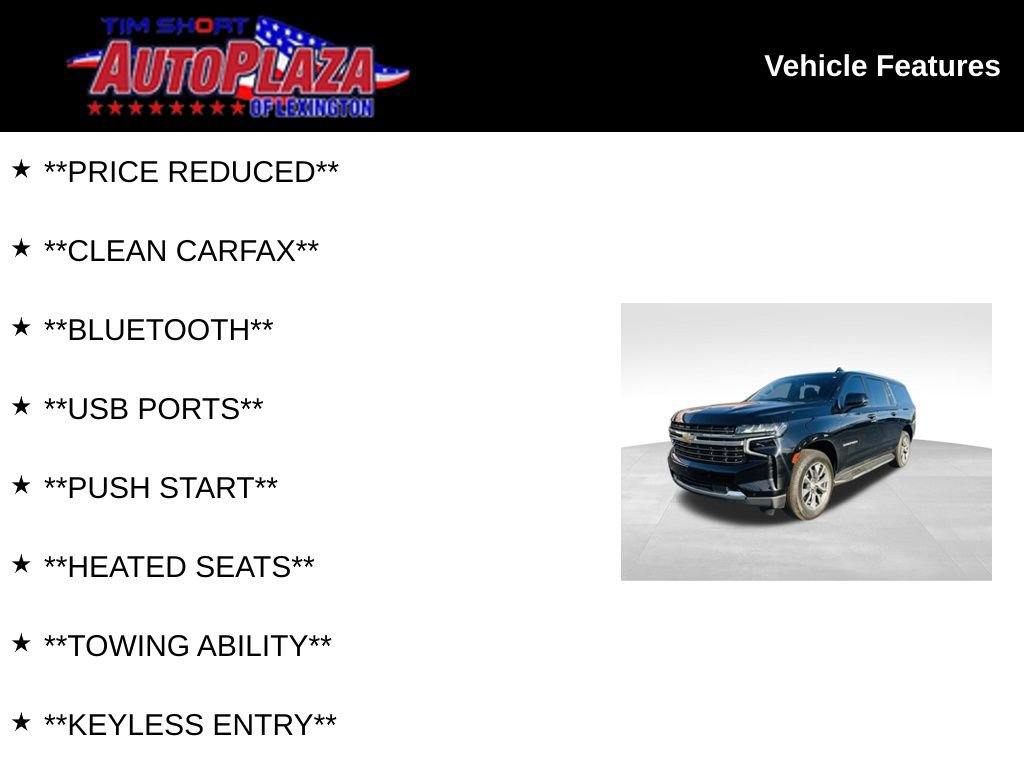 Used 2022 Chevrolet Suburban LT w/ Luxury Package image 7