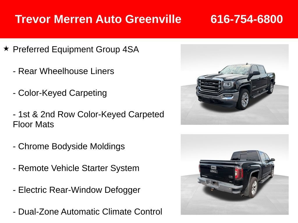 Used 2017 GMC Sierra 1500 SLT w/ SLT Premium Package AWD/4WD image 26