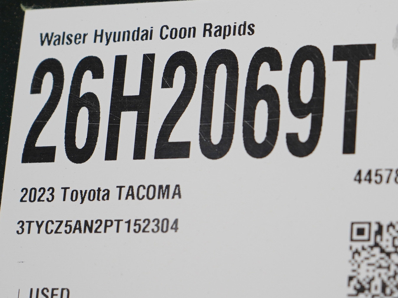 Used 2023 Toyota Tacoma TRD Sport w/ Advanced Technology Package AWD/4WD image 32