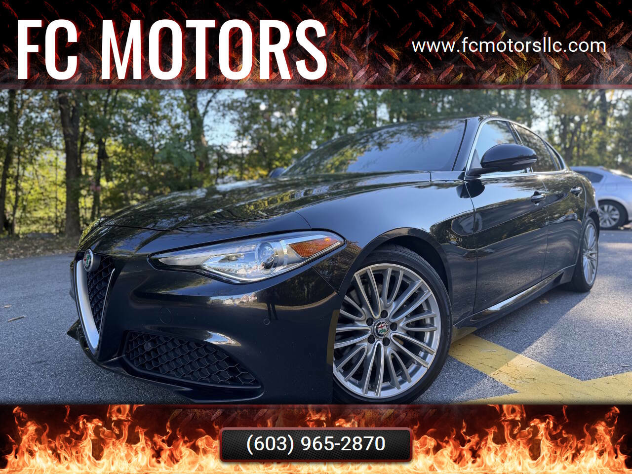 Used 2017 Alfa Romeo Giulia Ti w/ TI Lusso Light Wood Package