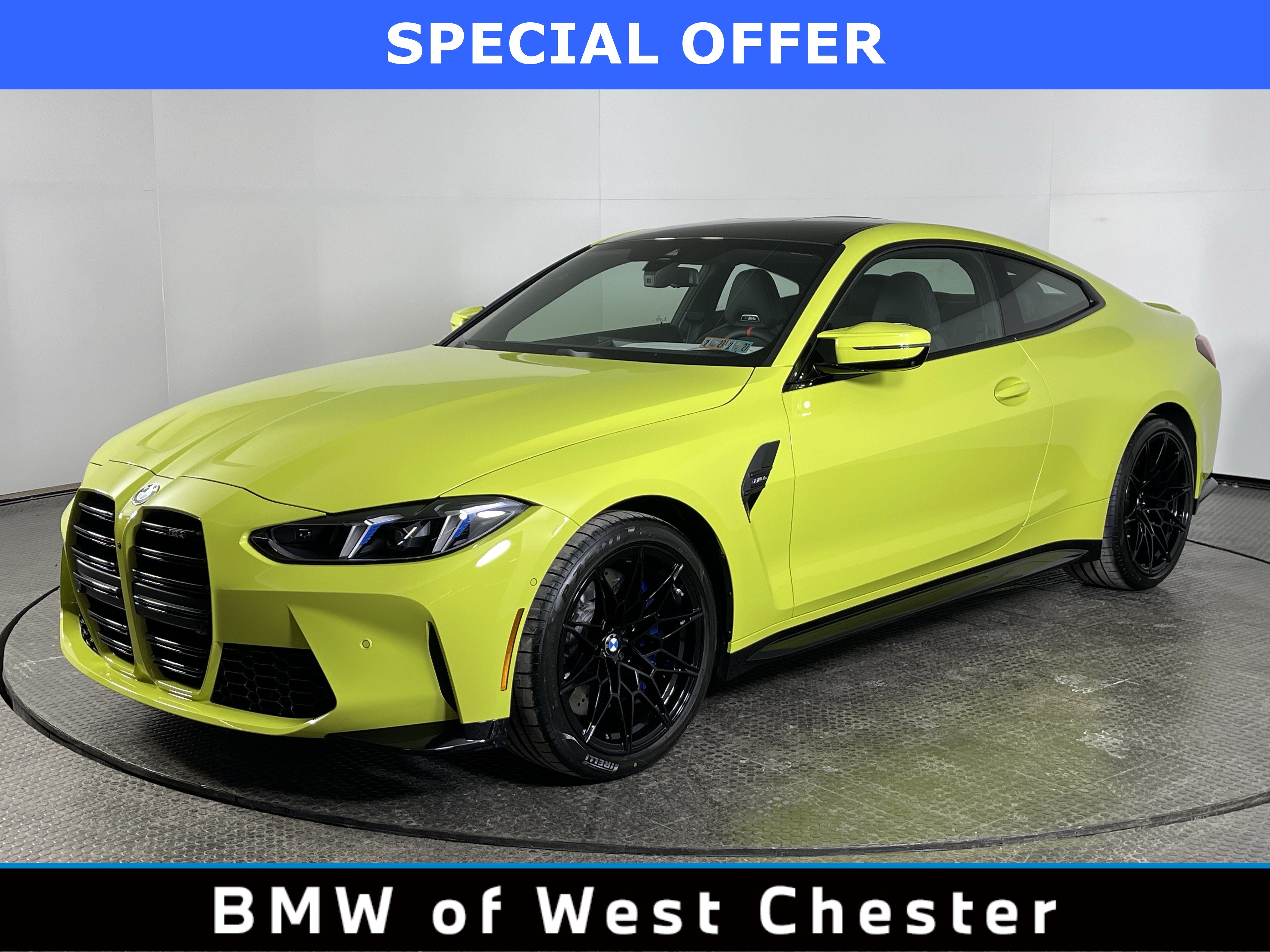 Used 2026 BMW M4 Coupe w/ Executive Package RWD image 1