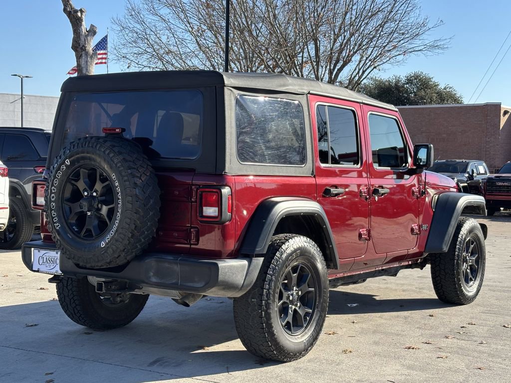 Used 2021 Jeep Wrangler Unlimited Sport image 3