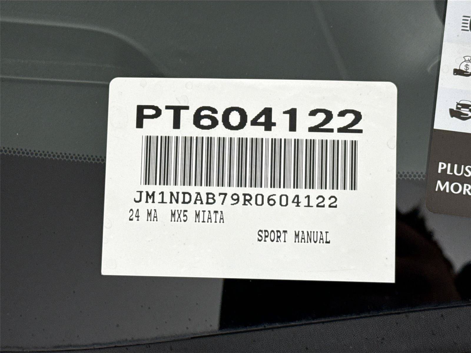 Certified 2024 MAZDA MX-5 Miata Sport RWD image 40