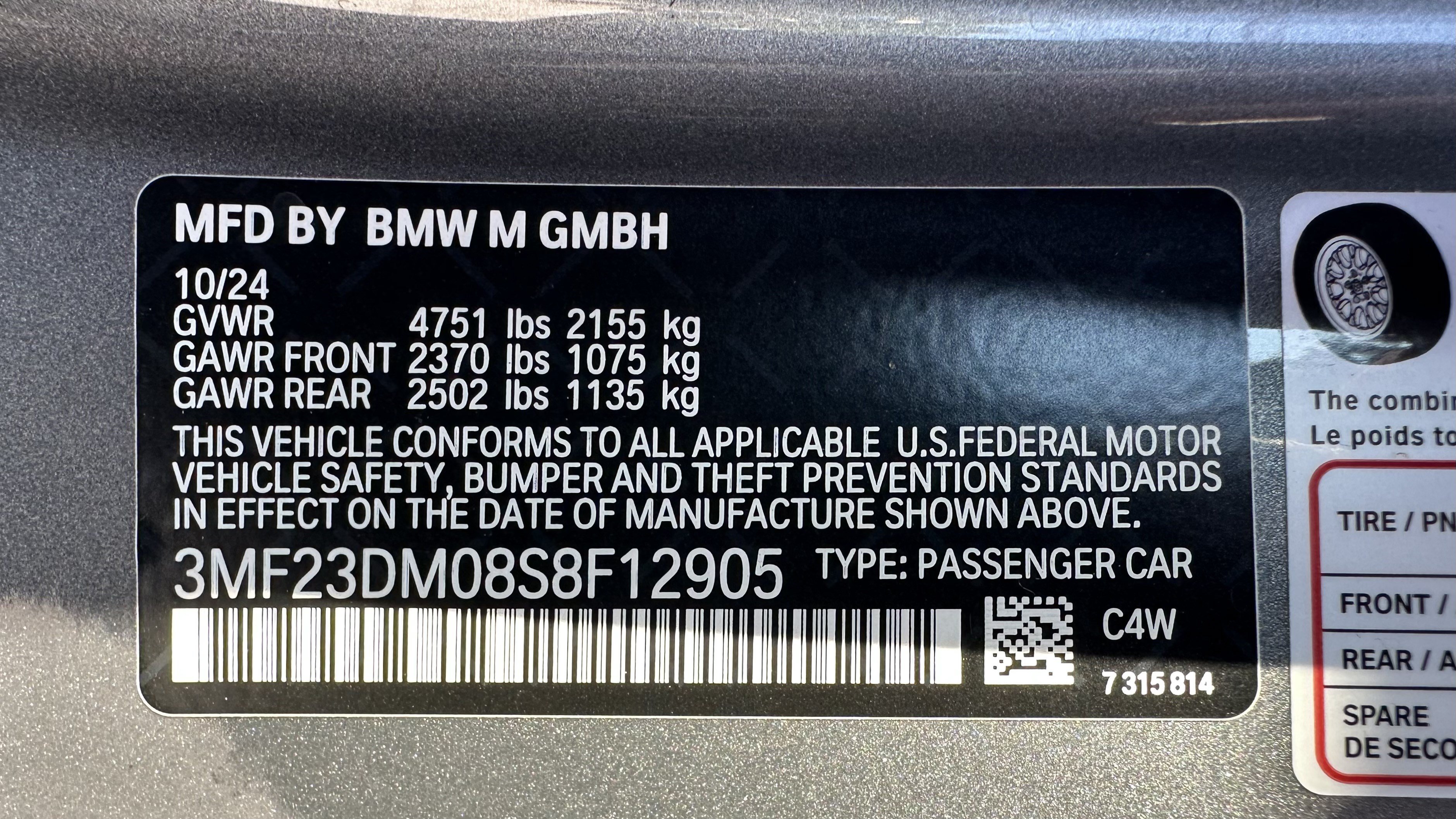 Used 2025 BMW M2 w/ Lighting Package RWD image 34