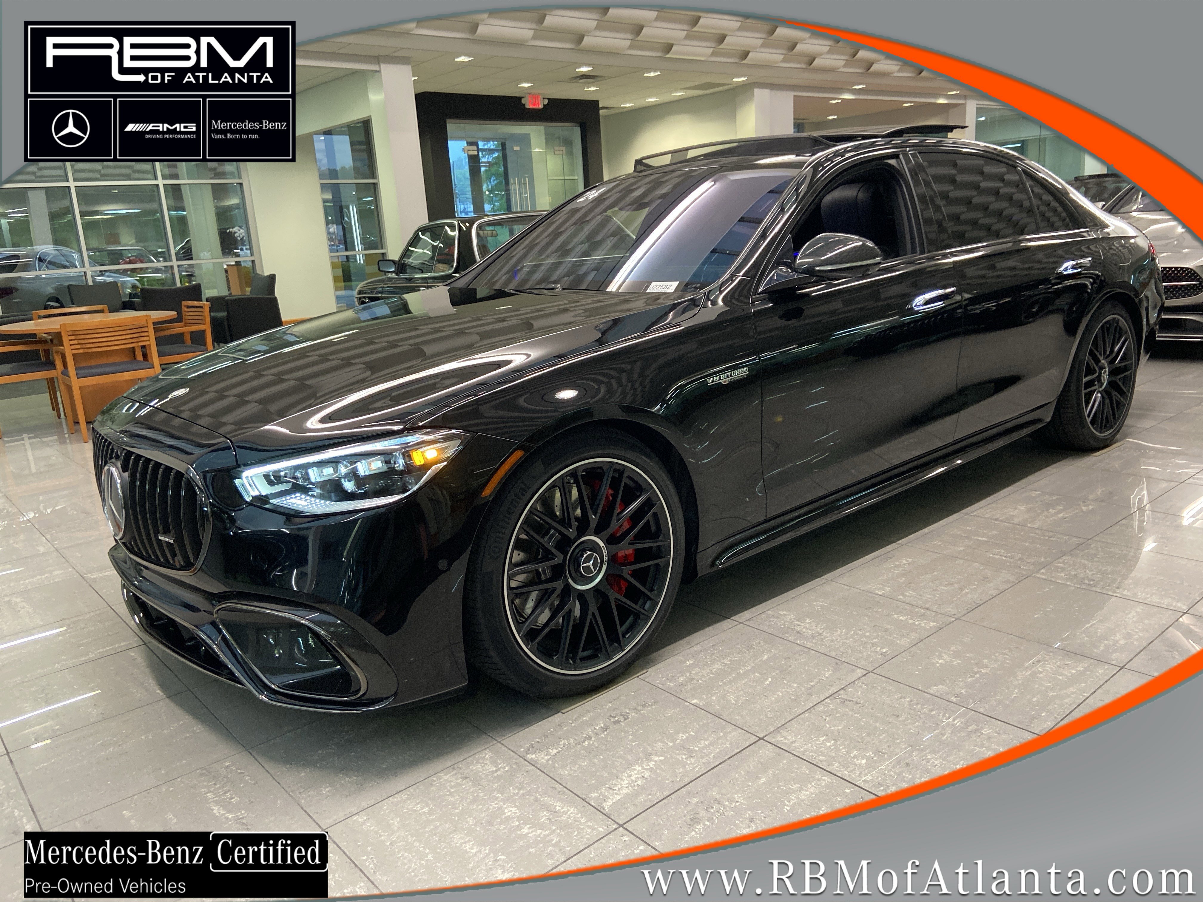 Certified 2024 Mercedes-Benz S 63 AMG S w/ Carbon Fiber Exterior Package video 1