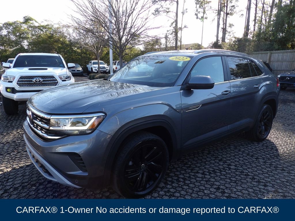 Used 2022 Volkswagen Atlas Cross Sport SE AWD/4WD image 3