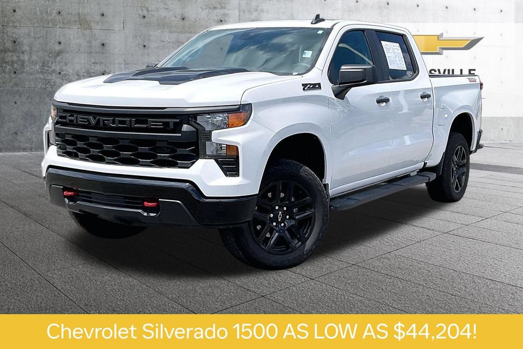 Used 2025 Chevrolet Silverado 1500 Custom Trail Boss w/ LPO, Dark Essentials Package