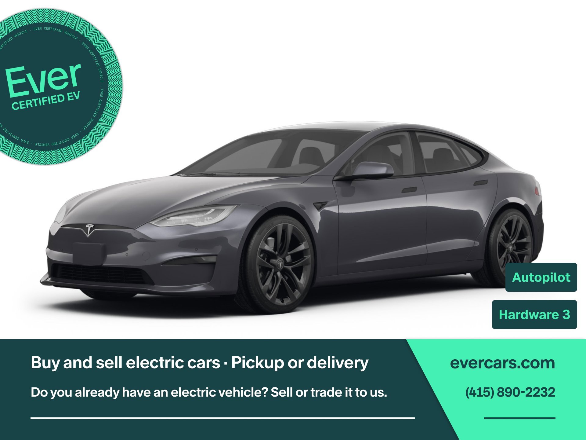 Used 2023 Tesla Model S image 1