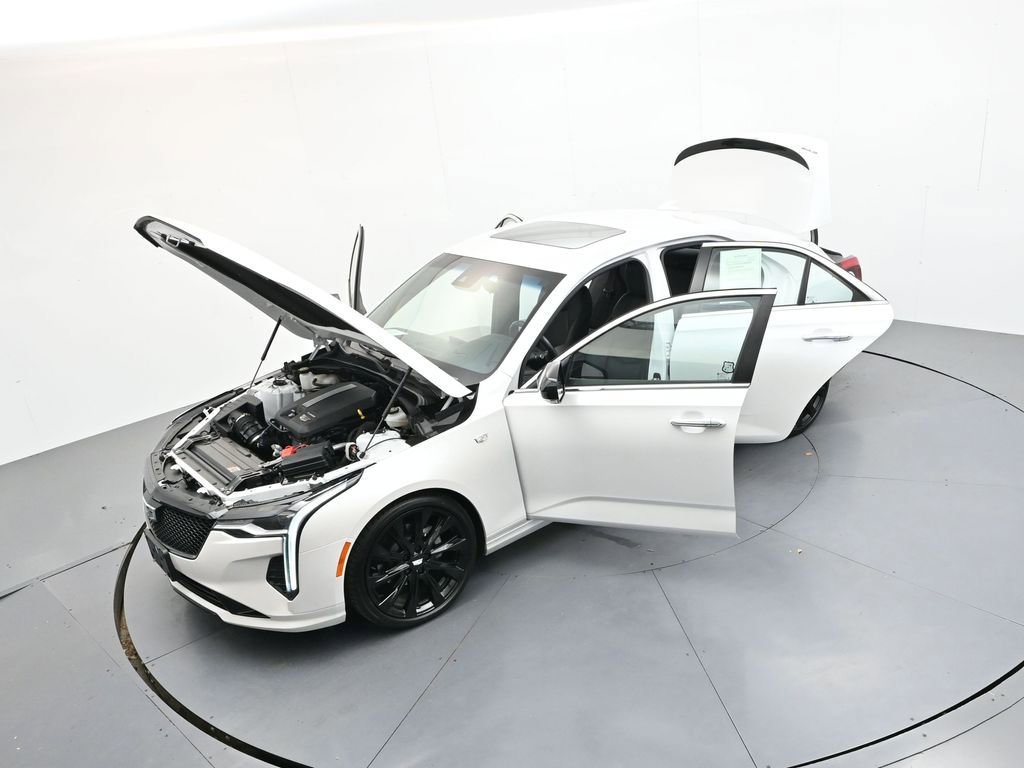 Used 2024 Cadillac CT4 Luxury w/ LPO, ONYX Package RWD image 40