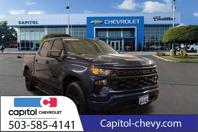 Used 2022 Chevrolet Silverado 1500 Custom image 1