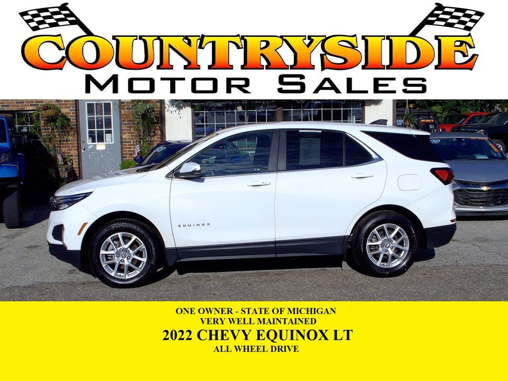 Used 2022 Chevrolet Equinox LT AWD/4WD image 1