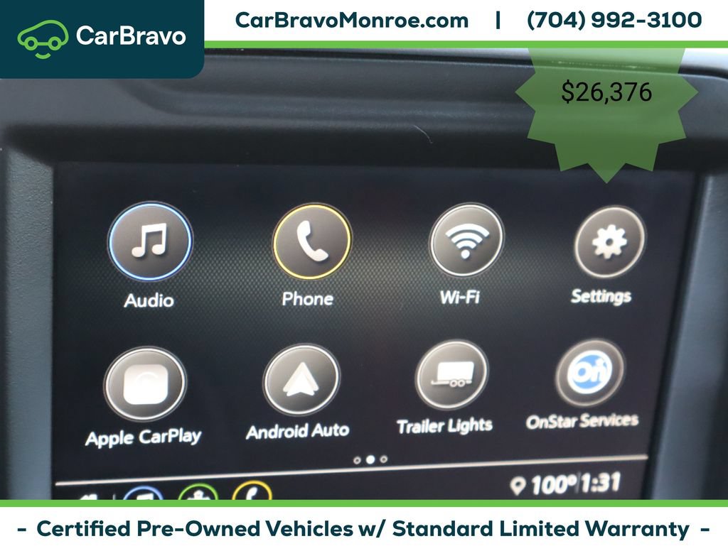 Certified 2019 Chevrolet Silverado 1500 Custom Trail Boss w/ Custom Convenience Package AWD/4WD image 30