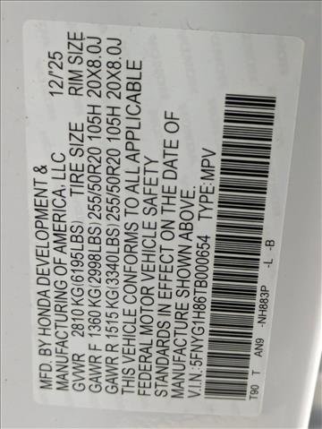 New 2026 Honda Pilot Elite image 18