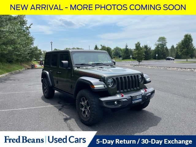 Used 2021 Jeep Wrangler Unlimited Rubicon w/ LED Lighting Group AWD/4WD image 1