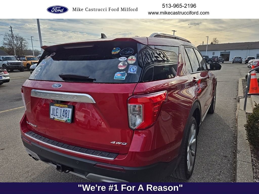Certified 2022 Ford Explorer Platinum w/ Equipment Group 601A image 5