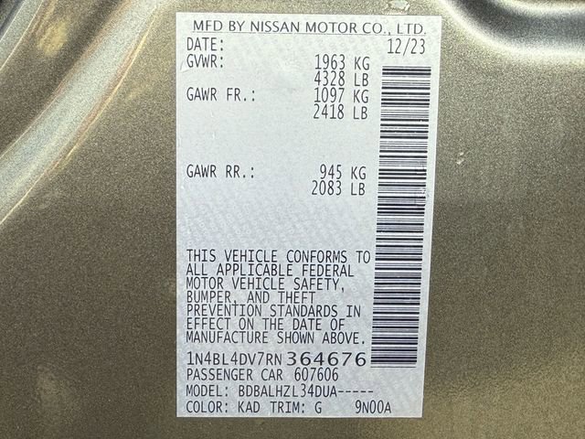 Used 2024 Nissan Altima 2.5 SV image 31