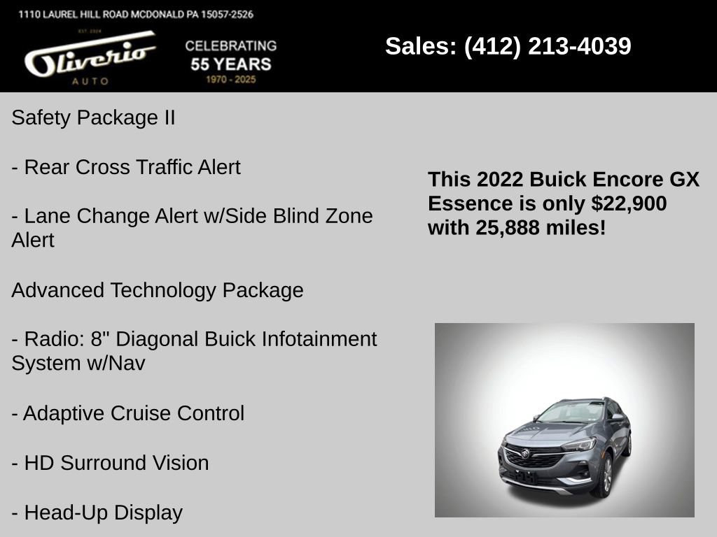 Used 2022 Buick Encore GX Essence w/ Advanced Technology Package image 16