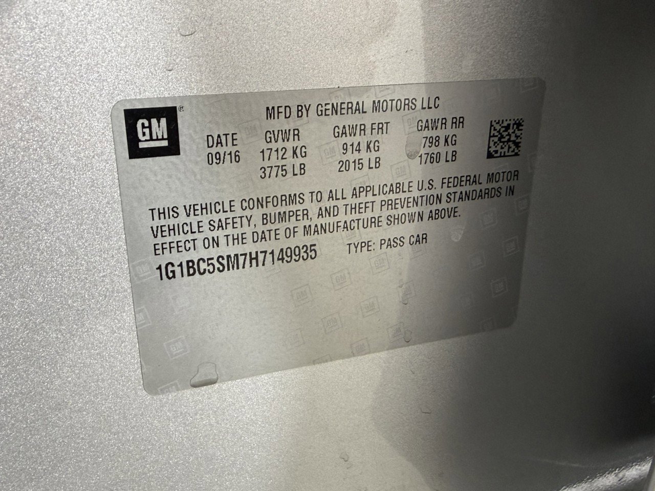 Used 2017 Chevrolet Cruze LS image 22