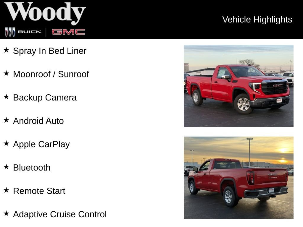 New 2026 GMC Sierra 1500 Pro w/ Pro Value Package RWD image 3