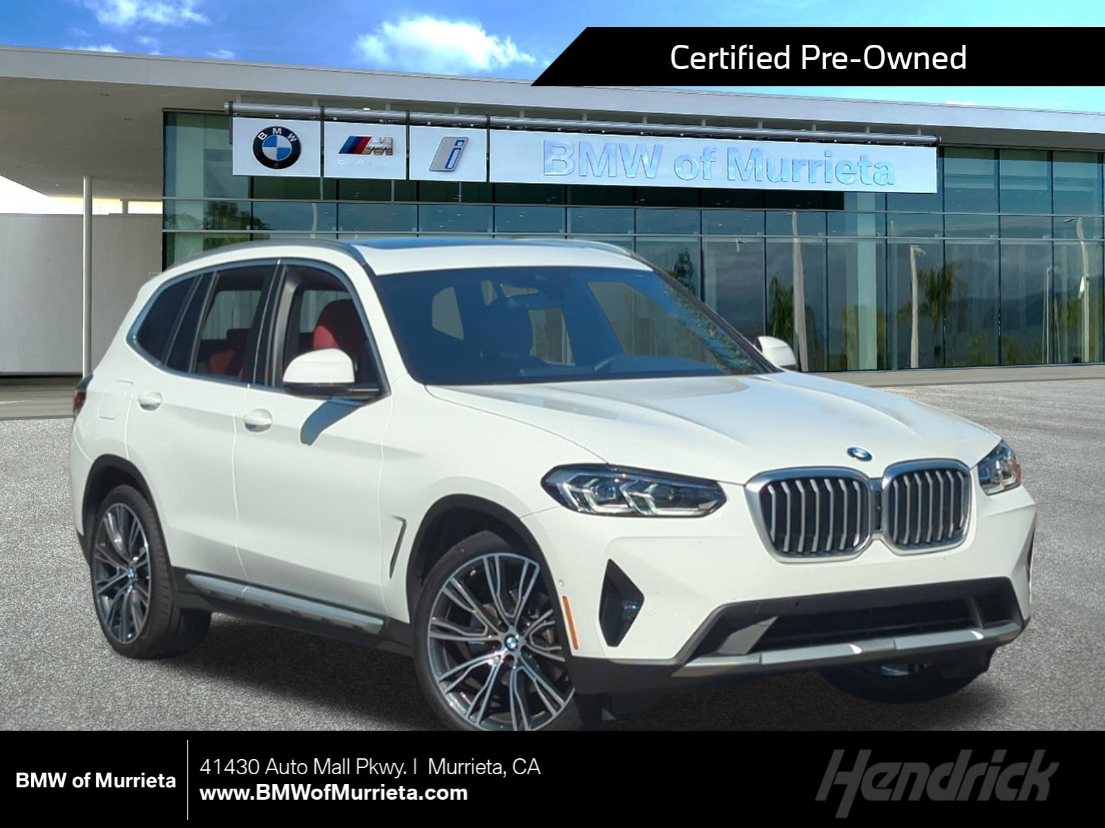 Certified 2024 BMW X3 sDrive30i w/ Convenience Package w/ZPA
