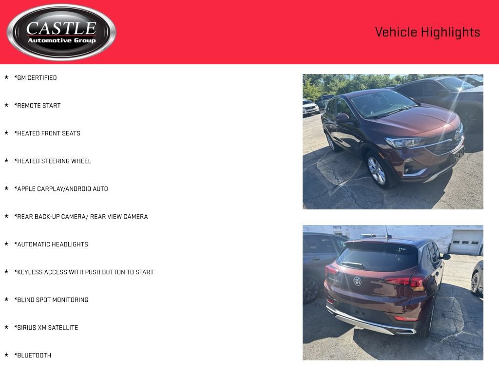 Used 2022 Buick Encore GX Preferred w/ Cold Weather Comfort Package FWD image 3