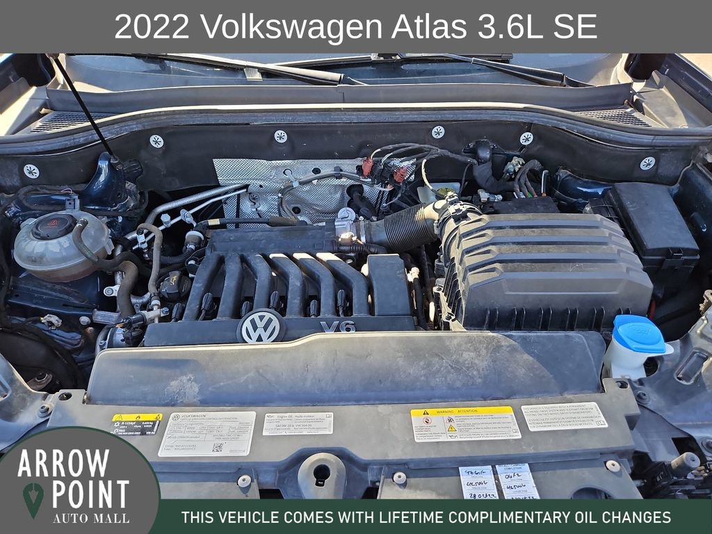 Used 2022 Volkswagen Atlas SE AWD/4WD image 14