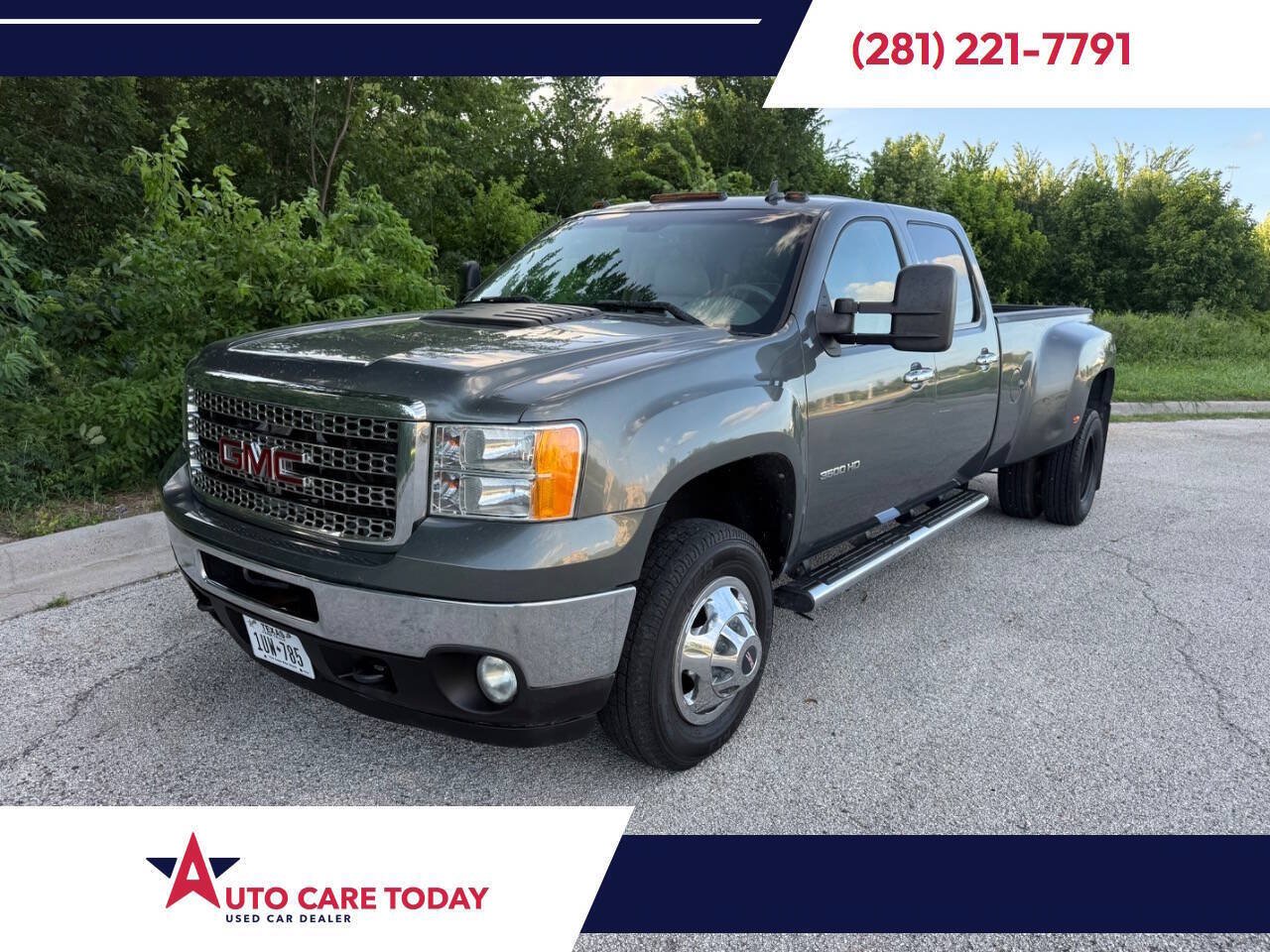 Used 2011 GMC Sierra 3500 SLT w/ SLT Convenience Package AWD/4WD image 1