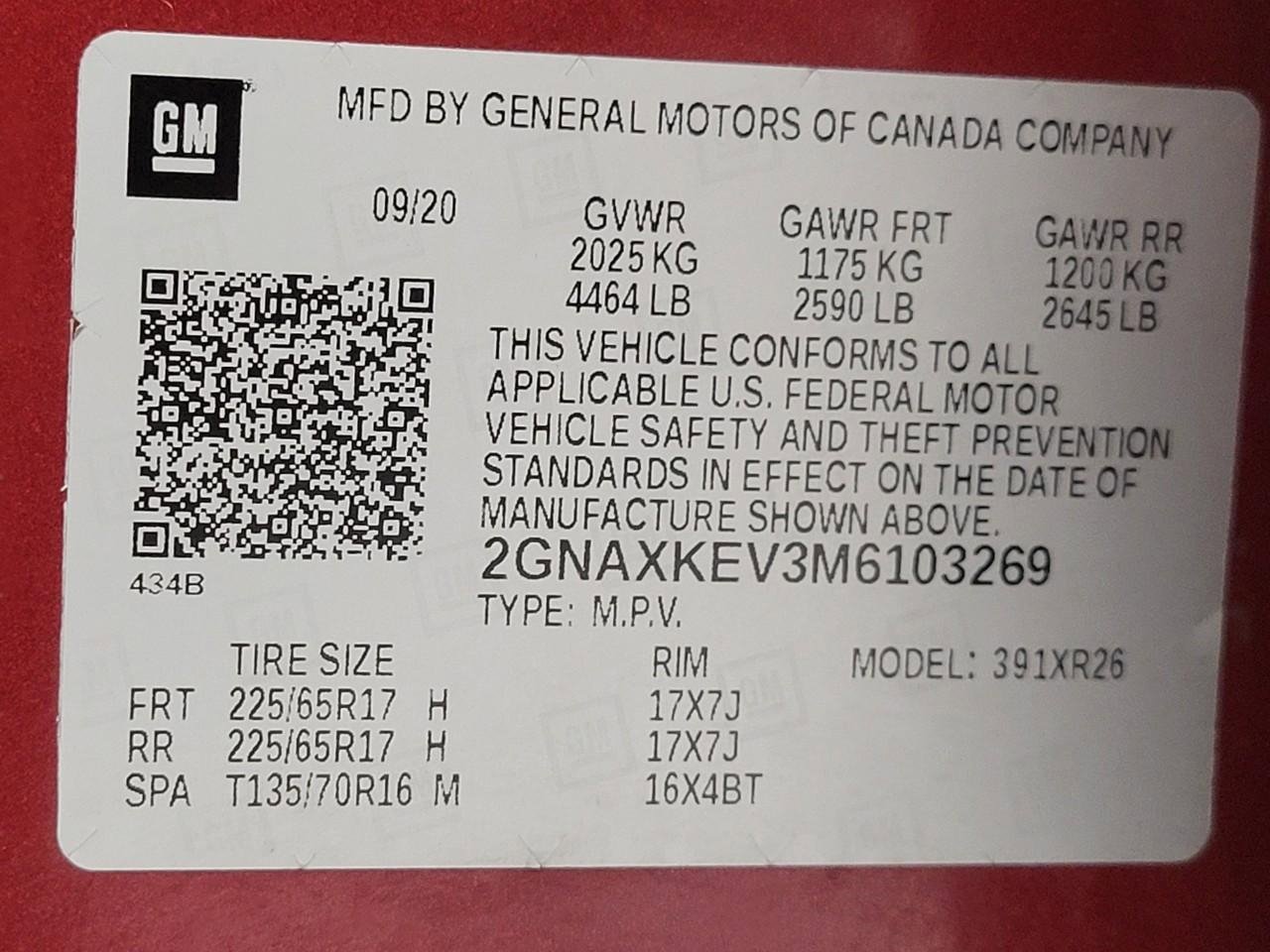 Used 2021 Chevrolet Equinox LT FWD image 28