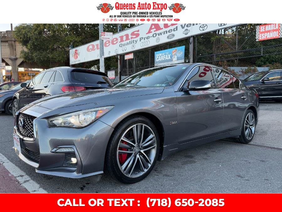Used 2018 INFINITI Q50 Red Sport 400 w/ Sensory Package (Sport) image 4