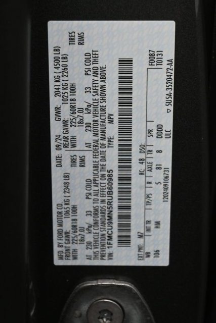 Certified 2024 Ford Escape ST-Line w/ Tech Pack #1 AWD/4WD image 36