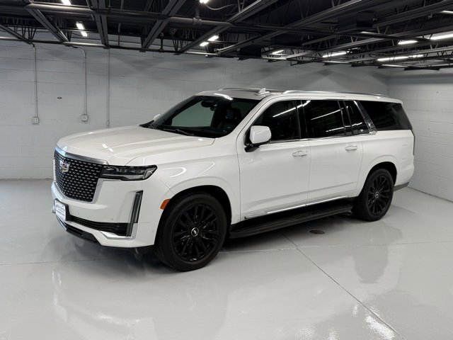 Used 2021 Cadillac Escalade ESV Premium Luxury w/ Driver Assist Tech Package image 2