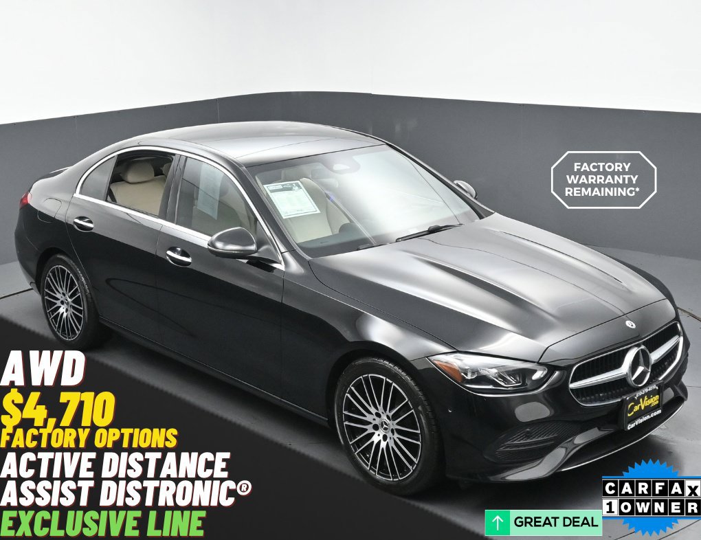 Used 2025 Mercedes-Benz C 300 4MATIC Sedan w/ Exclusive Trim Package image 1