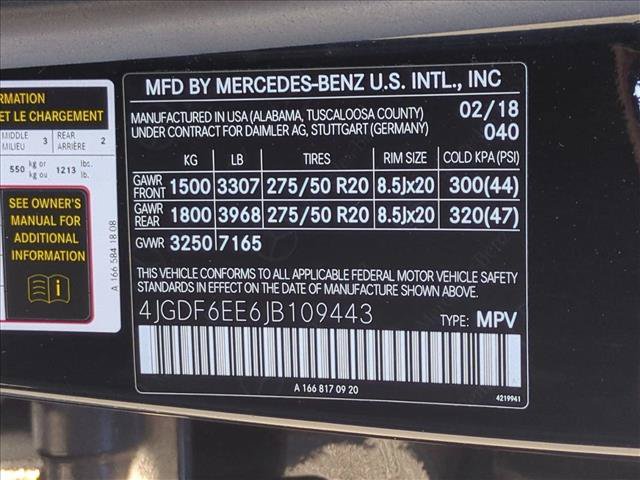 Used 2018 Mercedes-Benz GLS 450 4MATIC image 16