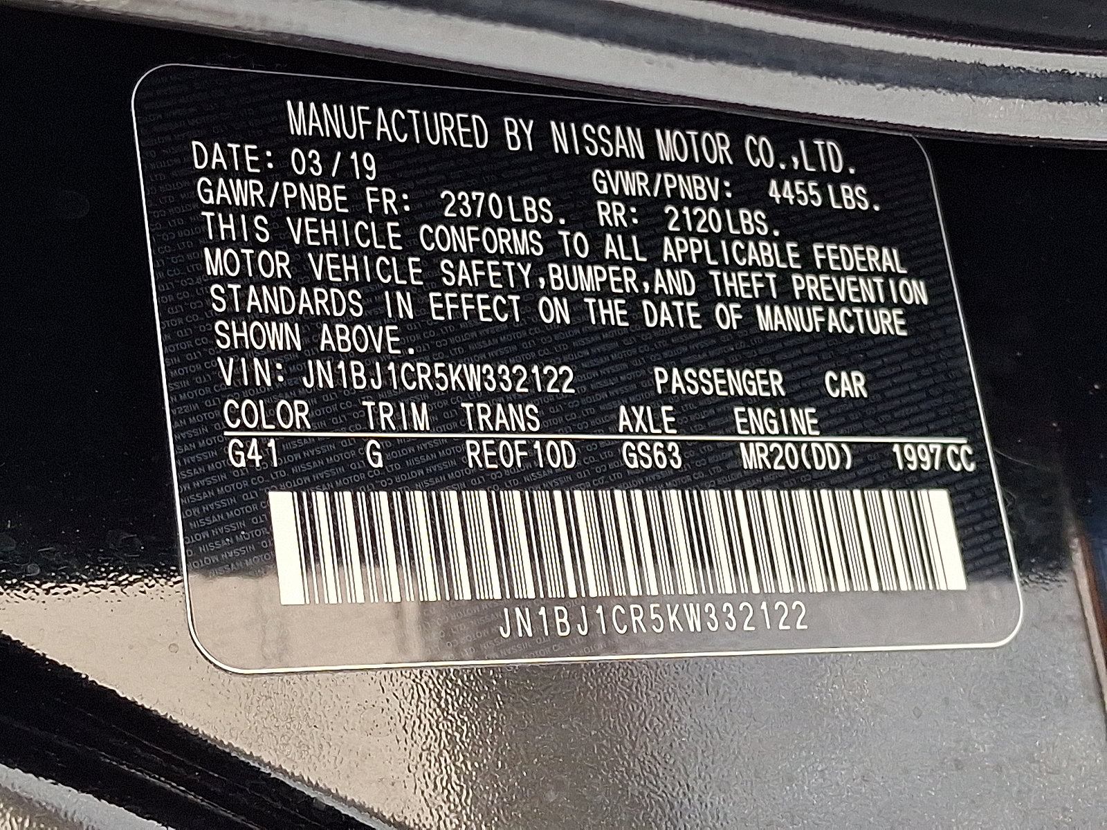 Used 2019 Nissan Rogue Sport SV AWD/4WD image 27