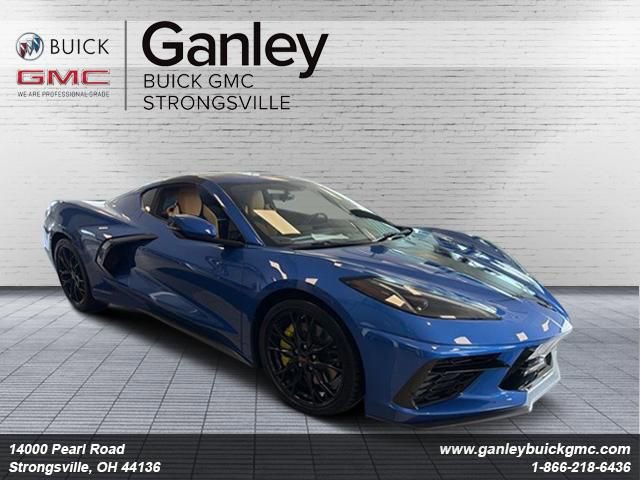 Certified 2023 Chevrolet Corvette Stingray Premium Cpe w/ Z51 Performance Package RWD image 1
