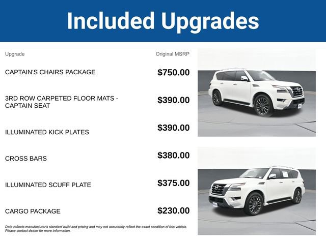 Used 2023 Nissan Armada Platinum w/ Captain's Chairs Package image 5