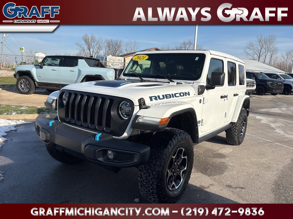 Used 2021 Jeep Wrangler Unlimited Rubicon 4xe w/ Cold Weather Group