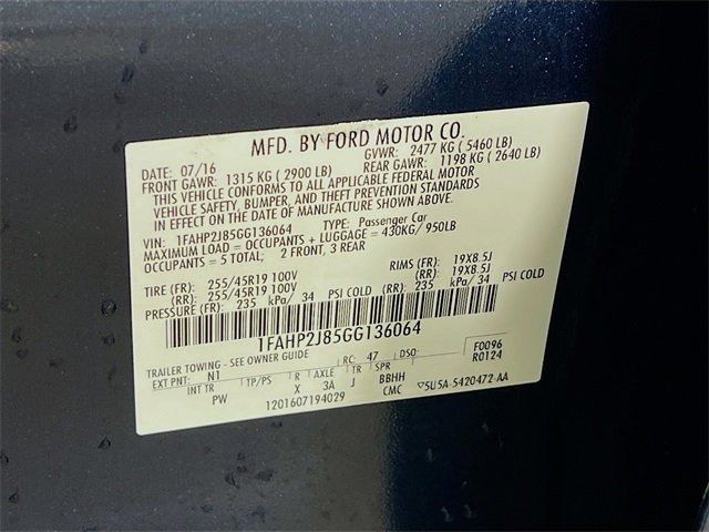 Used 2016 Ford Taurus Limited image 28