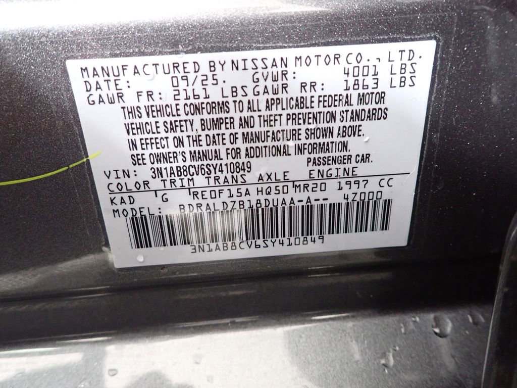 Used 2025 Nissan Sentra SV w/ All-Weather Package image 47