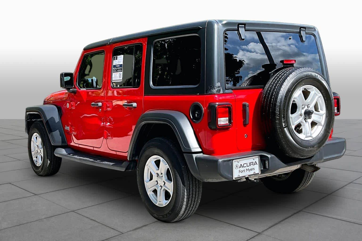 Used 2019 Jeep Wrangler Unlimited Sport S AWD/4WD image 11