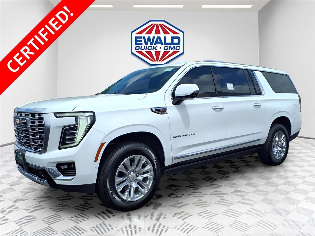 Certified 2025 GMC Yukon XL Denali w/ Sun & Power Step Package AWD/4WD image 1