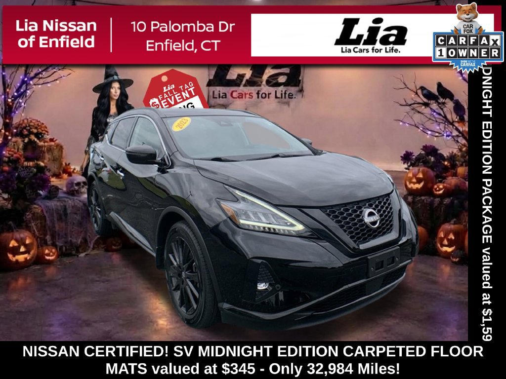 Certified 2023 Nissan Murano SV w/ SV Midnight Edition Package