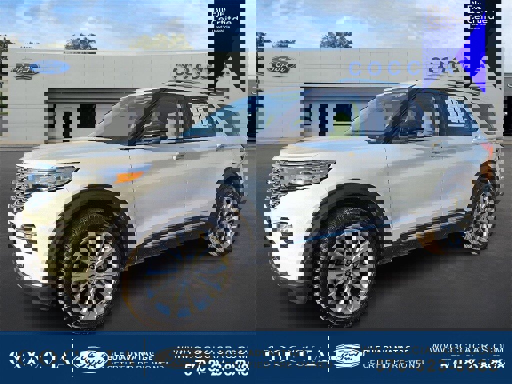 Certified 2024 Ford Explorer Platinum w/ Technology Package image 1